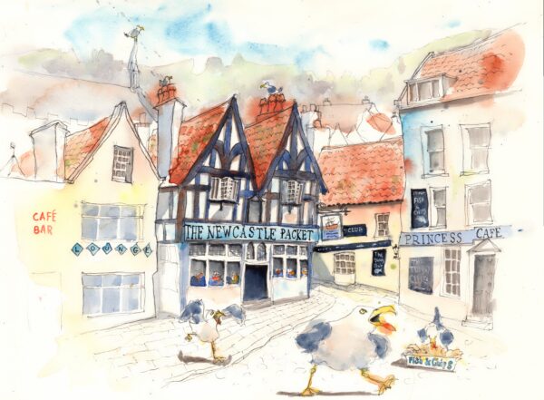 An artwork of Scarborough